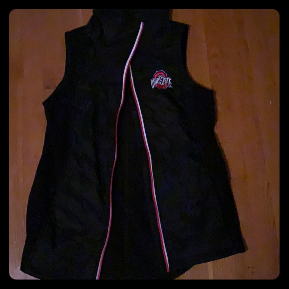 OSU puffer vest
